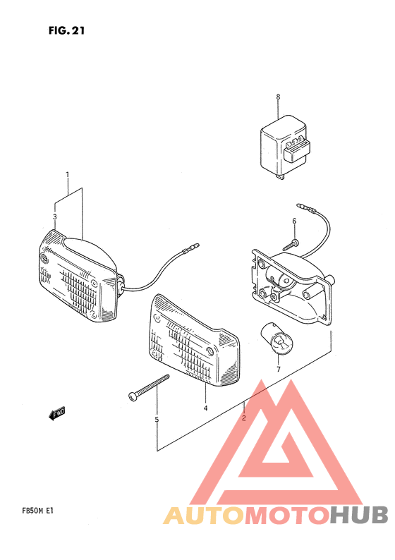 Front turnsignal lamp