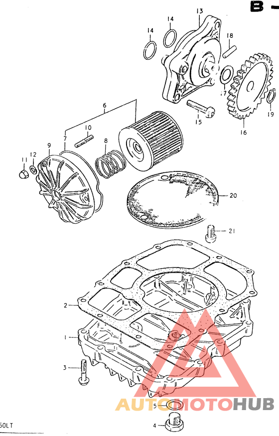 Oil pump - oil filter