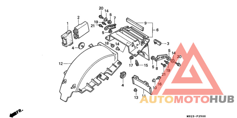 Заднее крыло