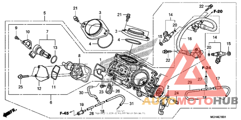 Throttle body (ac)