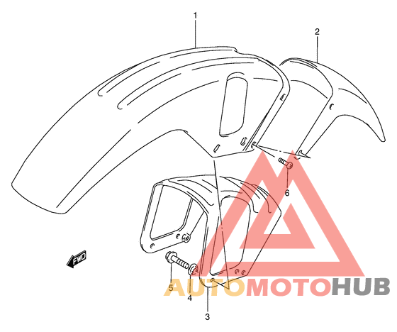 Переднее крыло