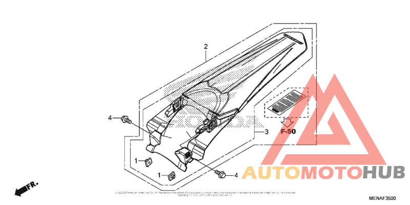 Задний бампер
