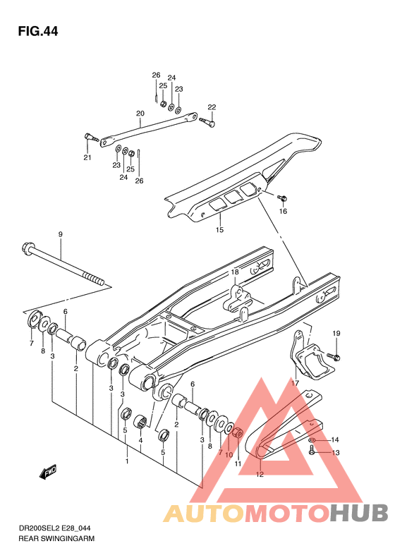 Маятник задний