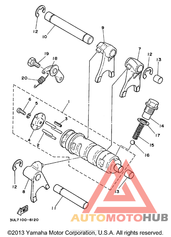 Копирный вал