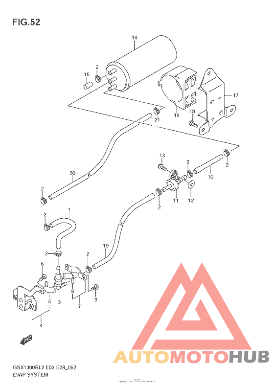 Evap System (Gsx1300R L2 E33)