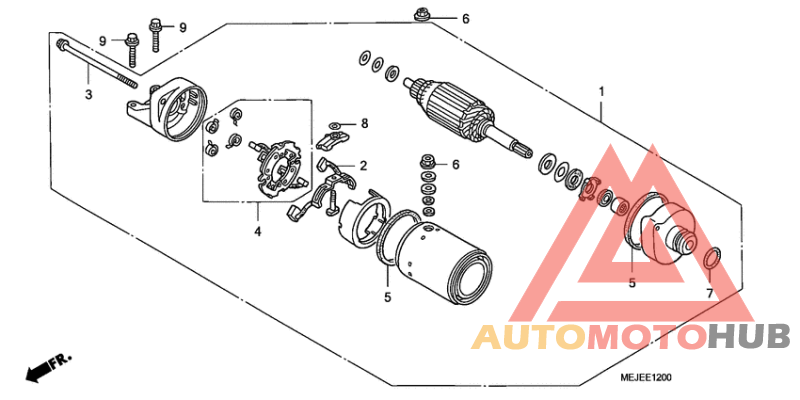 Стартерный мотор