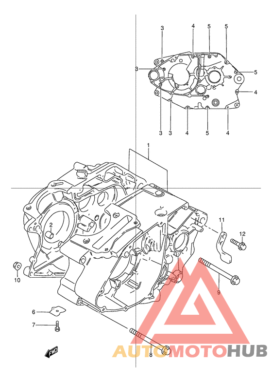 Картер двигателя