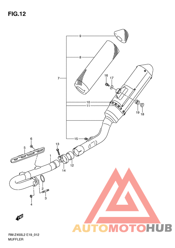 Muffler comp