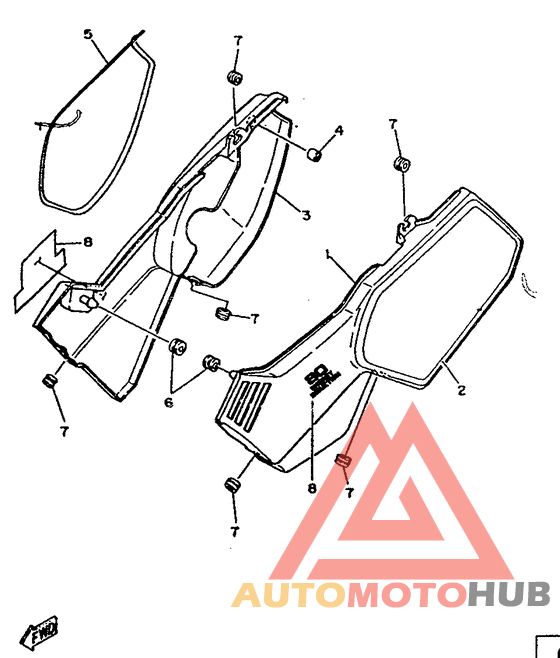 Боковые обтекатели