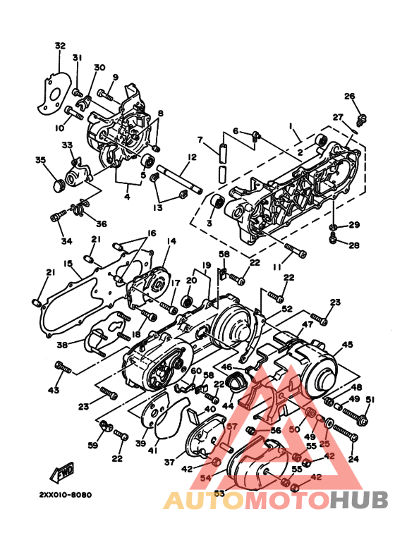 Картер двигателя