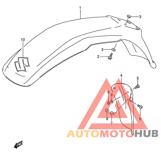 Переднее крыло