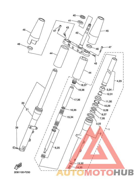 Передняя вилка