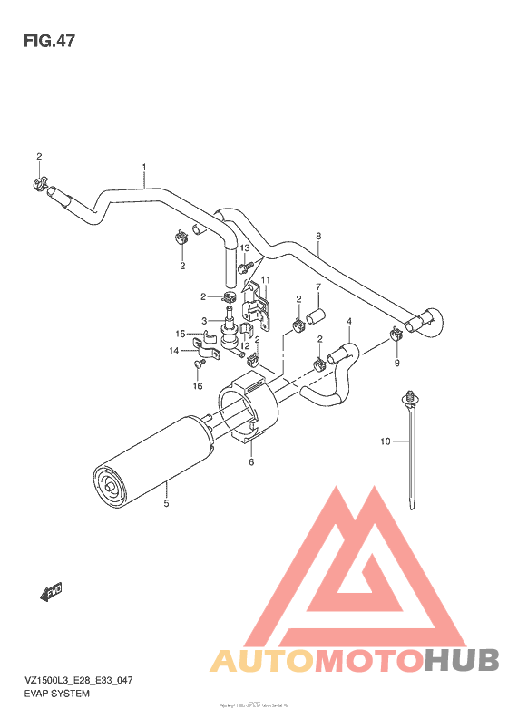 Evap System (Vz1500L3 E33)