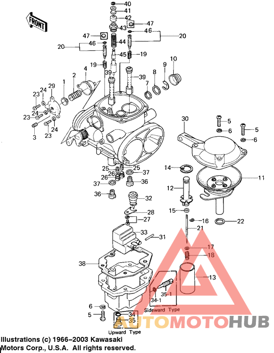 Детали карбюратора