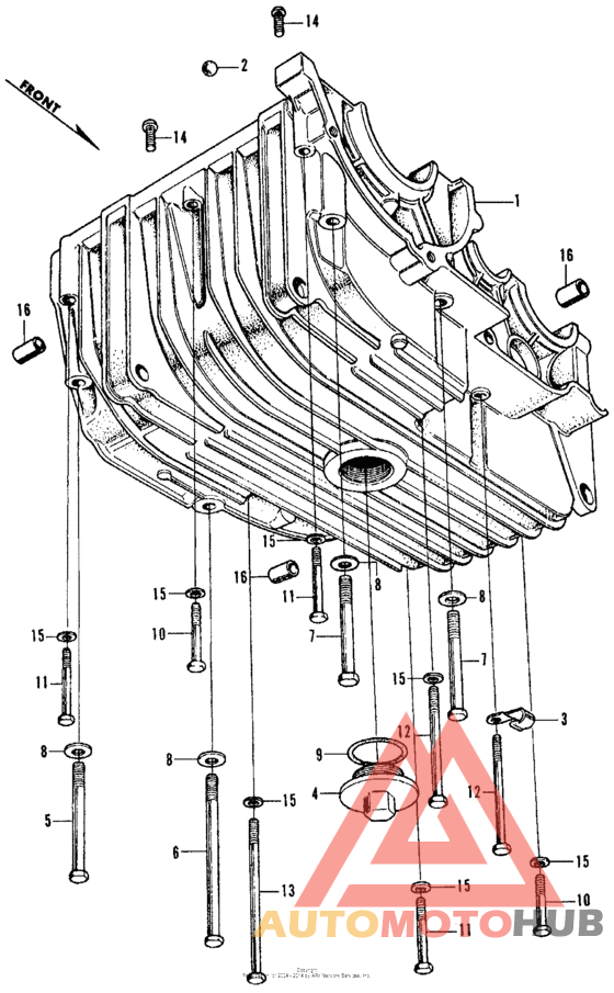 Lower crankcase
