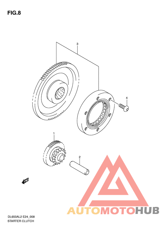 Муфта стартера