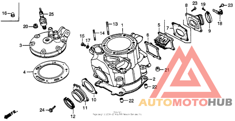 Cylinder head 86-89