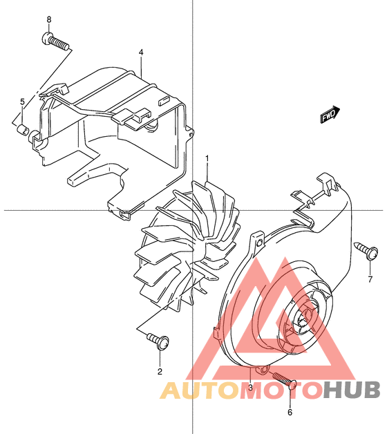 Вентилятор охлаждения