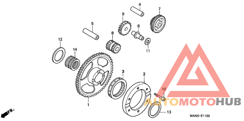 Муфта стартера