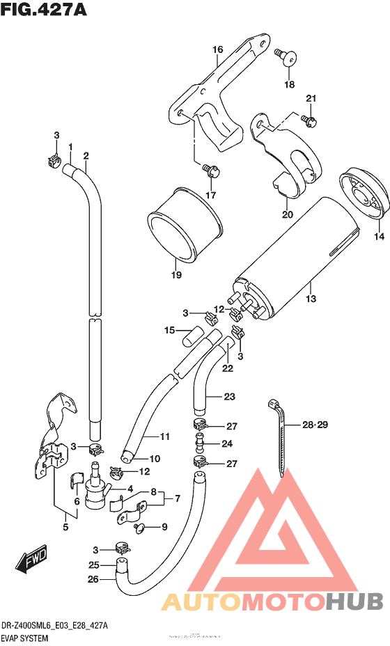 Evap System (Dr-Z400Sml6 E33)