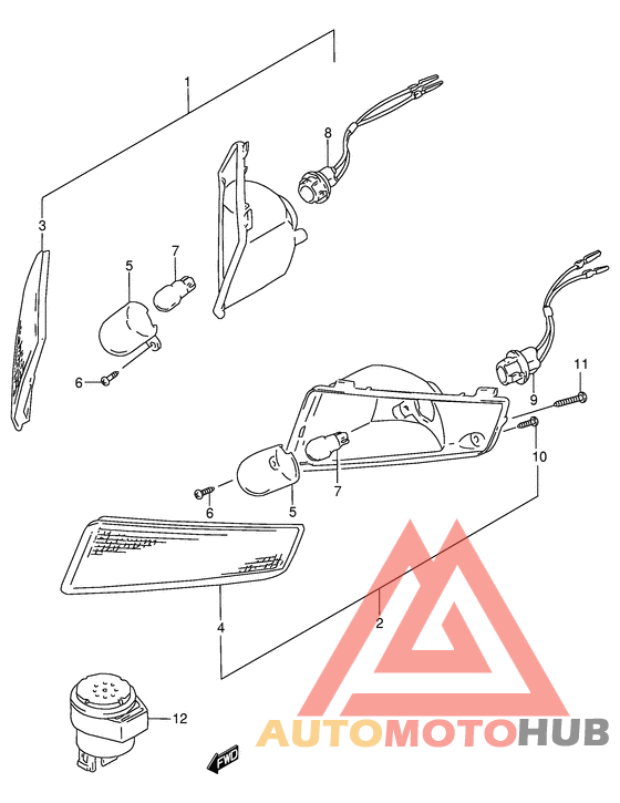 Front turnsignal lamp