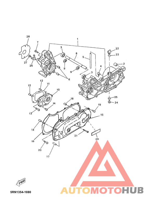 Картер двигателя