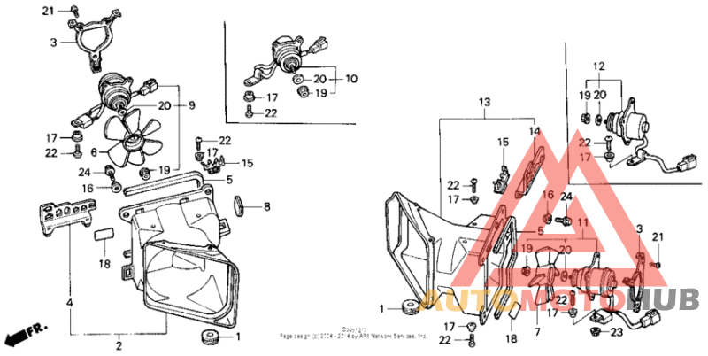 Вентилятор охлаждения