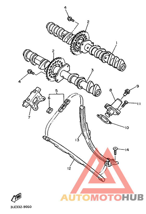 Camshaft. chain