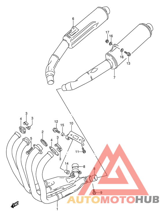 Muffler comp