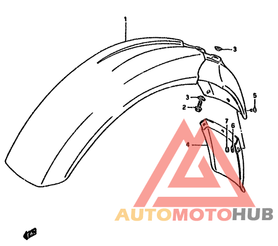 Переднее крыло