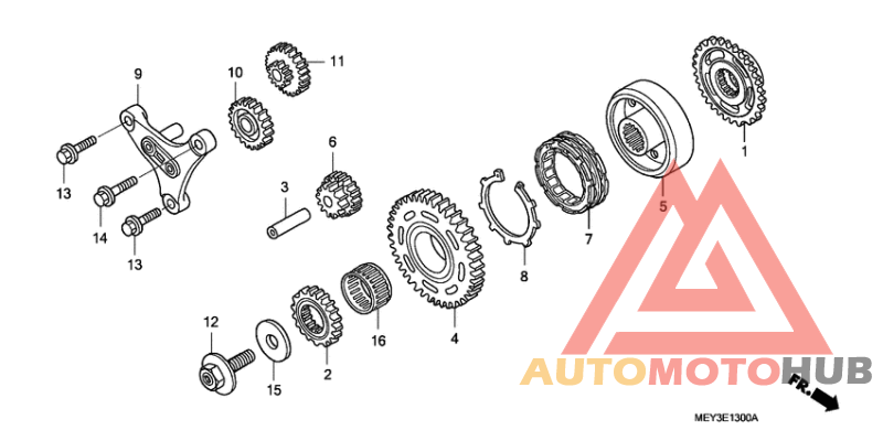 Муфта стартера