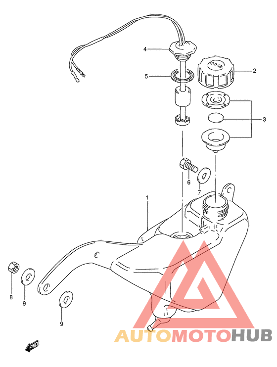 Бак масляный