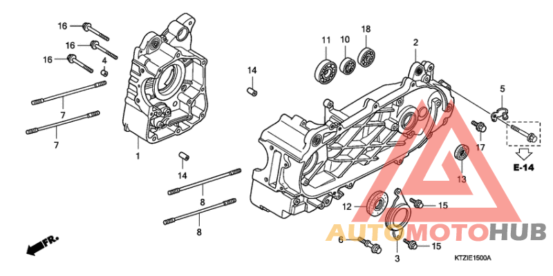 Картер двигателя
