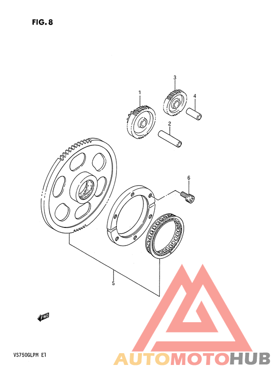 Муфта стартера