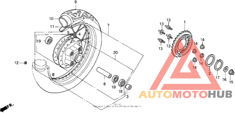 Заднее колесо 2