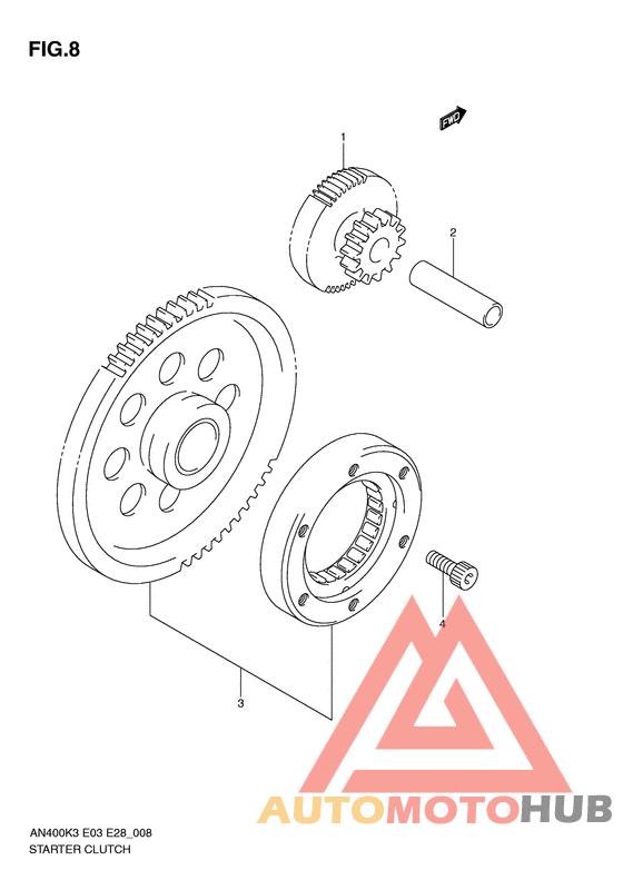 Муфта стартера