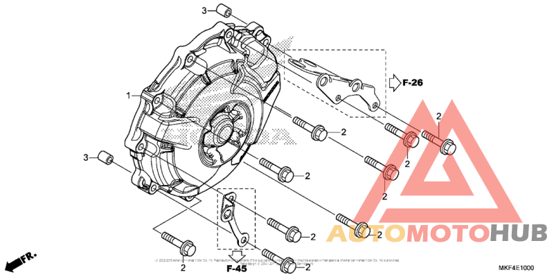 Крышка генератора