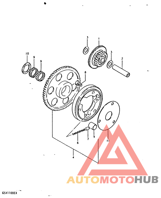 Муфта стартера