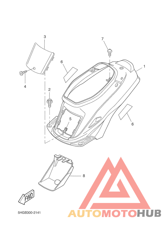 Боковые обтекатели