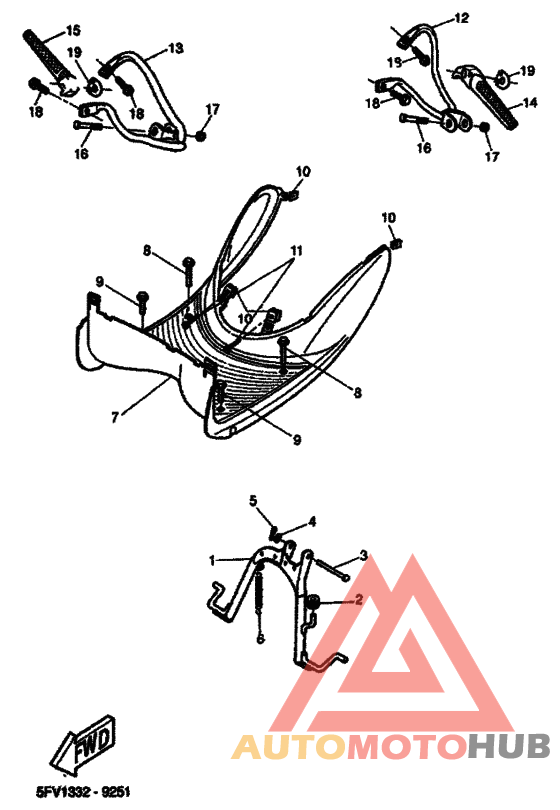 Support & repose pied