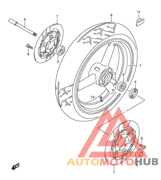 Transom + tube
