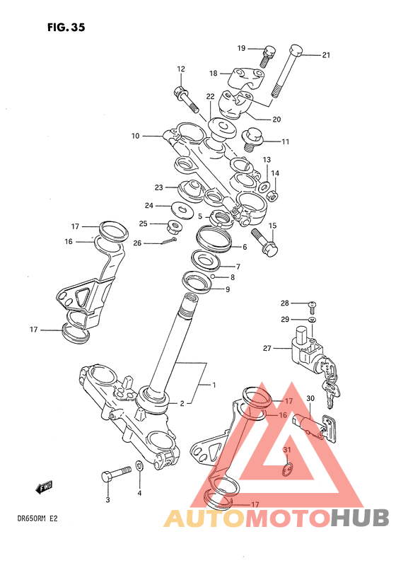 Траверса нижняя