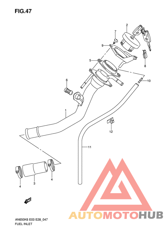 Fuel inlet