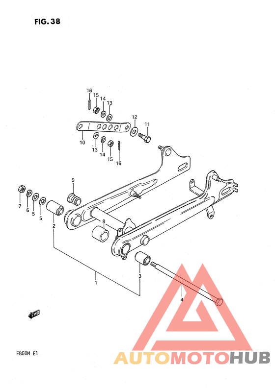 Маятник задний