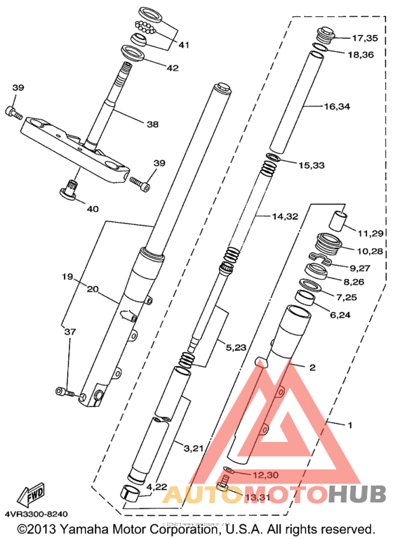 Передняя вилка