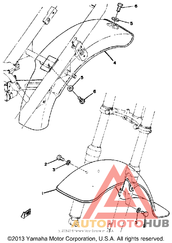Front fender - rear fender