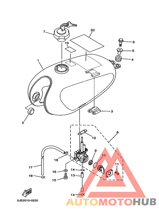 Fuel tank assy