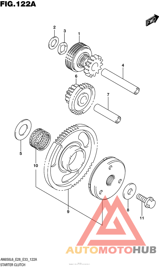 Муфта стартера