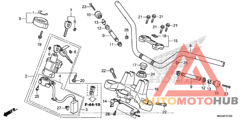 Handlebar + Top Bridge