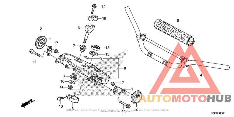 Handlebar + Top Bridge